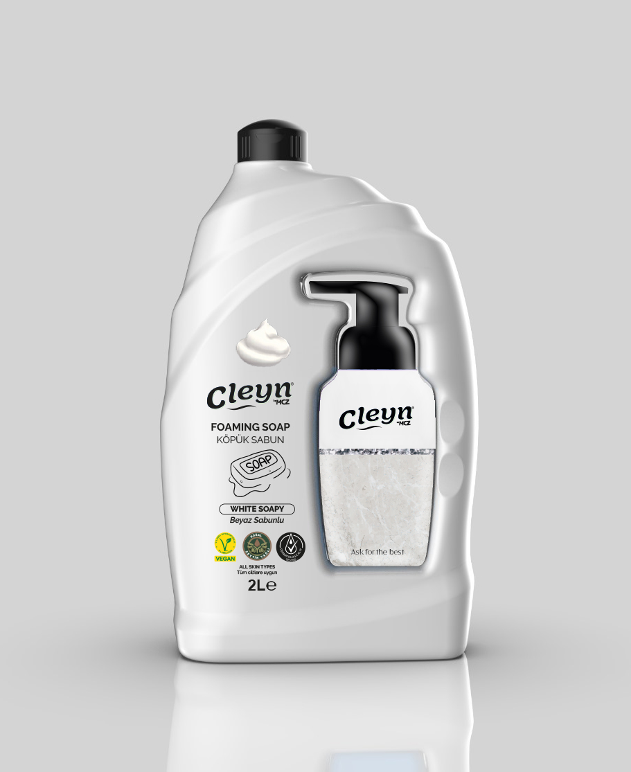 CLEYN Beyaz Sabunlu Köpük Sabun