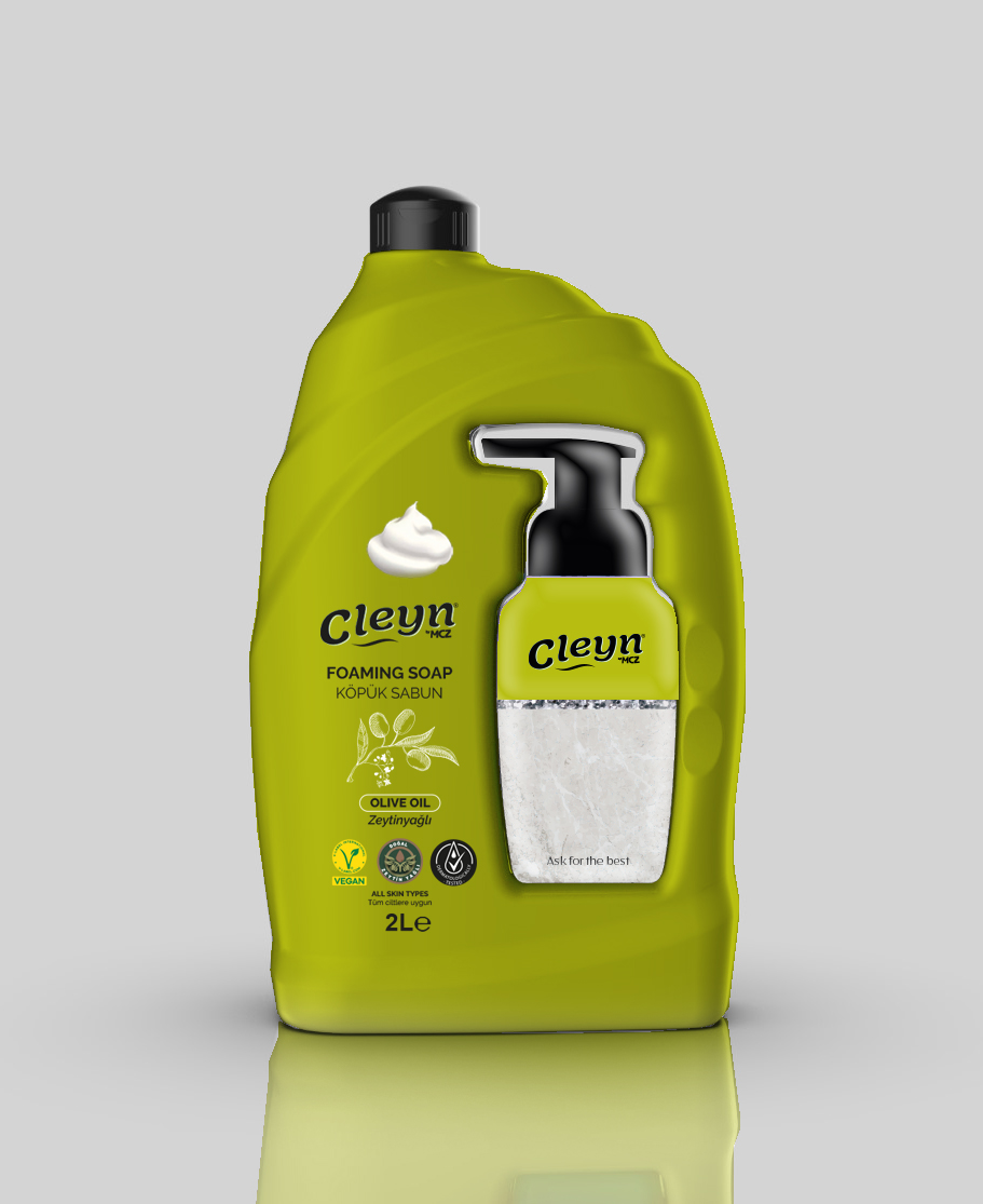 CLEYN Zeytinyağlı Köpük Sabun